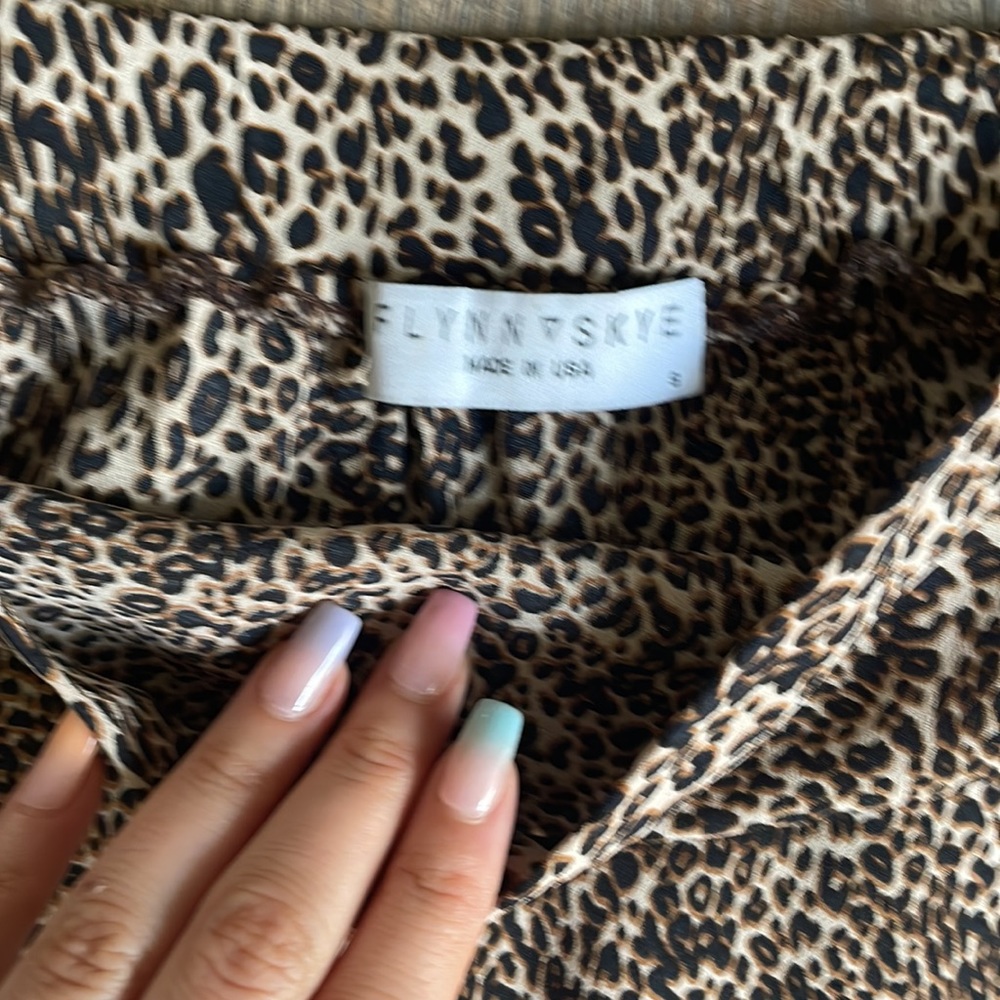 Leopard print maxi skirt - Picture 2 of 2
